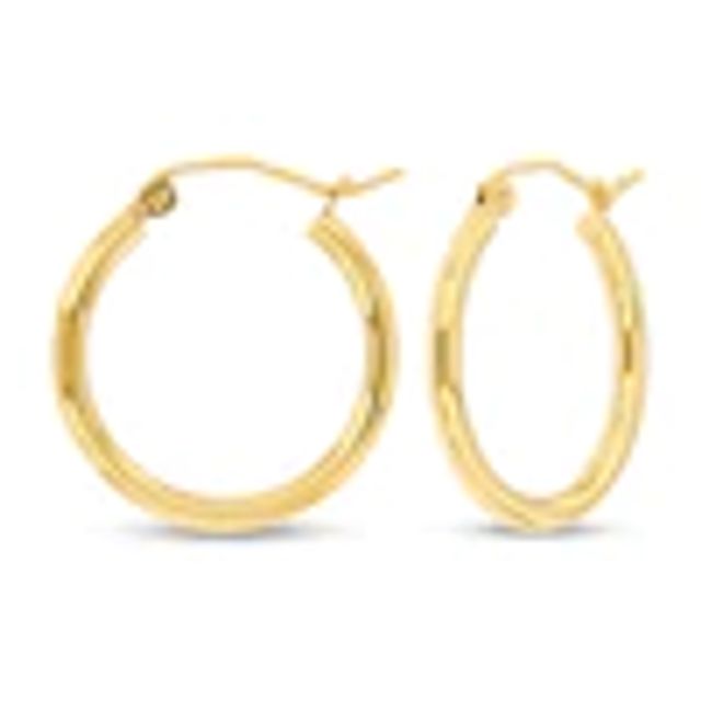 Kay Hoop Earrings 14K Yellow Gold 20mm