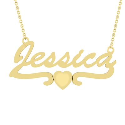 Name Plate Necklace