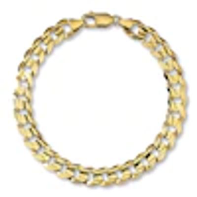 Kay Curb Link Bracelet 10K Yellow Gold 9"