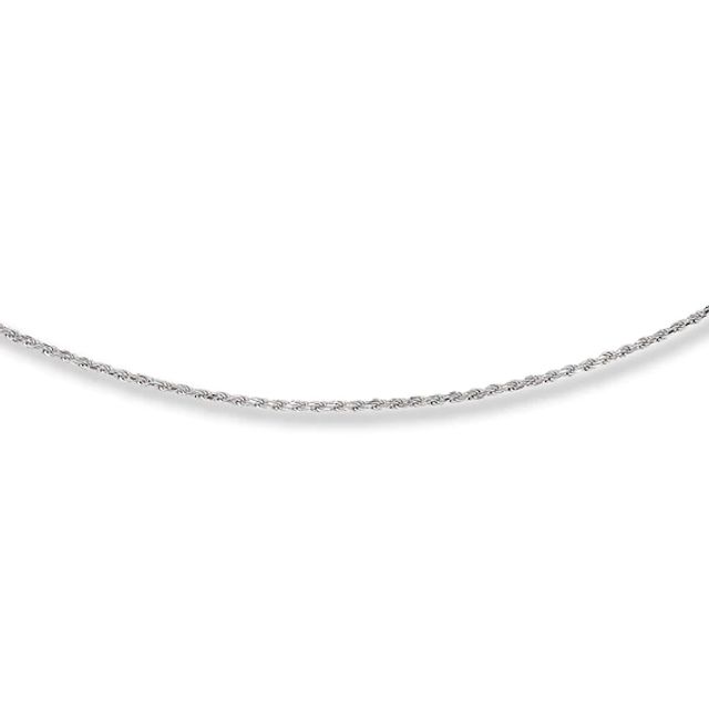 Kay Rope Chain Necklace Sterling Silver 20" Length