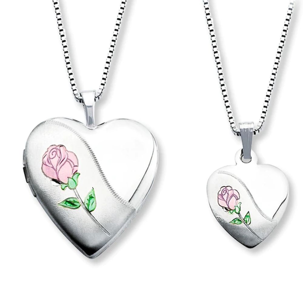 Mum is My Heart Mother Daughter Necklaces