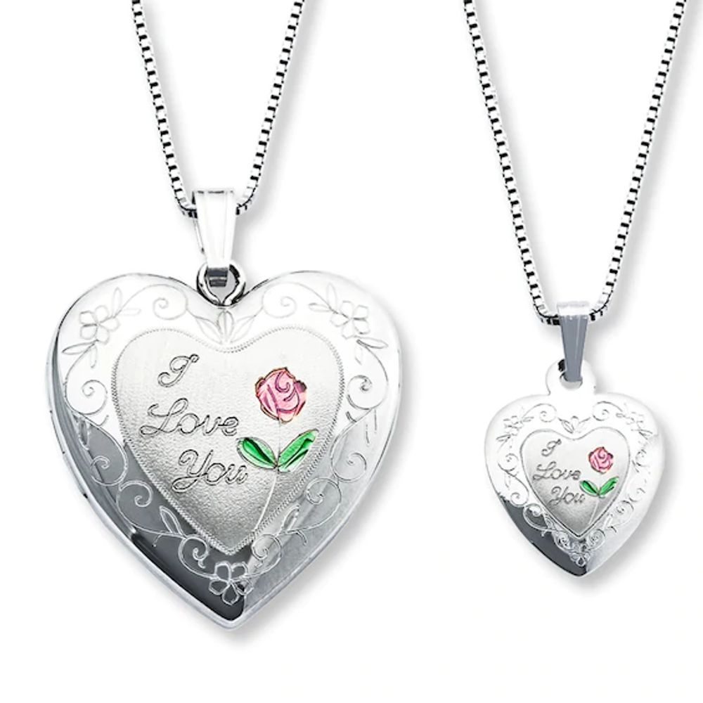 Mother Daughter Heart Pendant Necklaces - 2 Pack | Claire's US
