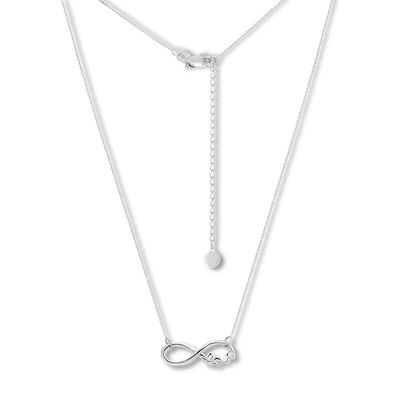 Kay Infinity Love Necklace Sterling Silver