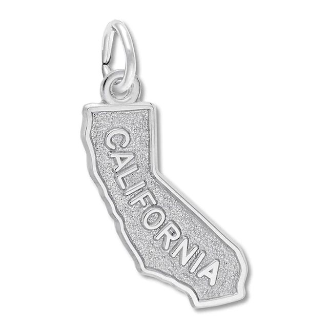 California Charm Sterling Silver