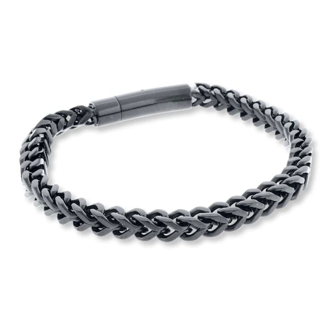 Men's Foxtail Bracelet Stainless Steel 9" Length