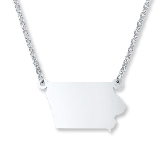 Kay Iowa Necklace Sterling Silver