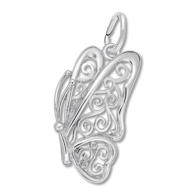 Butterfly Charm Sterling Silver