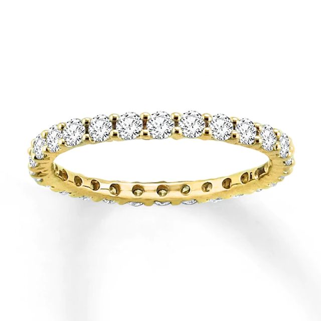 Diamond Eternity Ring ct tw Round-cut 14K Gold