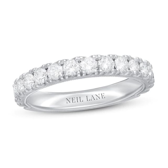 Neil Lane Premiere Diamond Anniversary Ring 1 ct tw Round-cut 14K White Gold