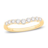 Diamond Anniversary Band 1/2 ct tw Round-cut 14K Yellow Gold