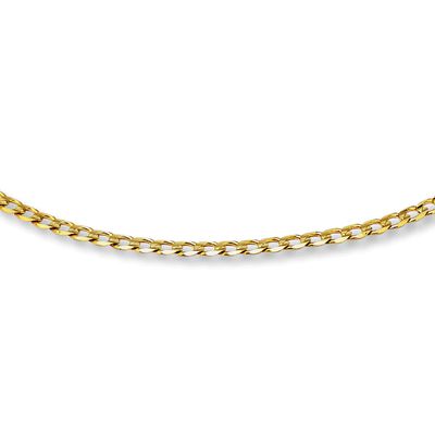 Kay Curb Link Chain 10K Yellow Gold 20" Length