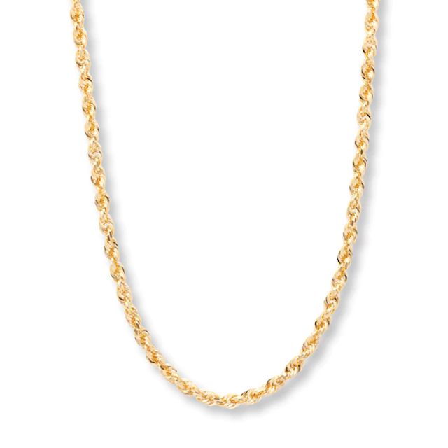 Kay Outlet Previously Owned Diamond Necklace 1/8 ct tw 10K Yellow Gold |  Hamilton Place