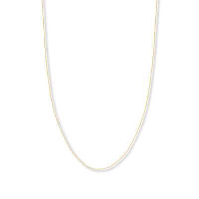 20" Solid Singapore Chain 14K Yellow Gold Appx. .8mm