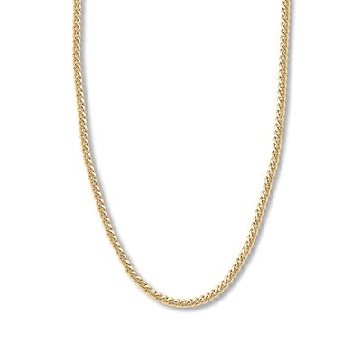 Kay 20" Cuban Chain Necklace 14K Yellow Gold Appx. 5mm