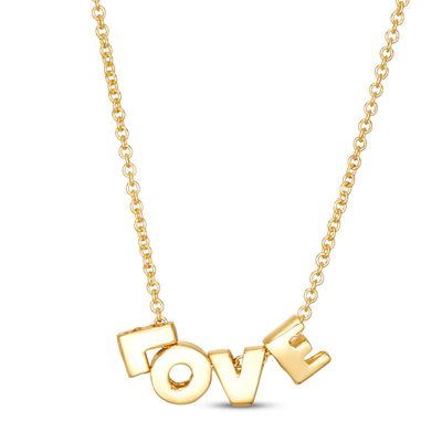 Kay Love' Necklace 14K Yellow Gold 18"