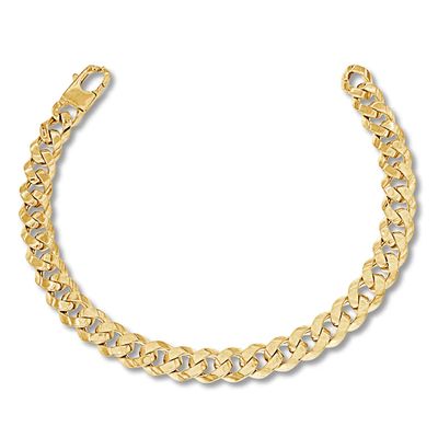 Kay Link Chain Bracelet 10K Yellow Gold 8.5"