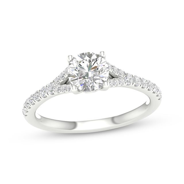 Lab-Created Diamonds by KAY Engagement Ring 1-1/4 ct tw 14K White Gold