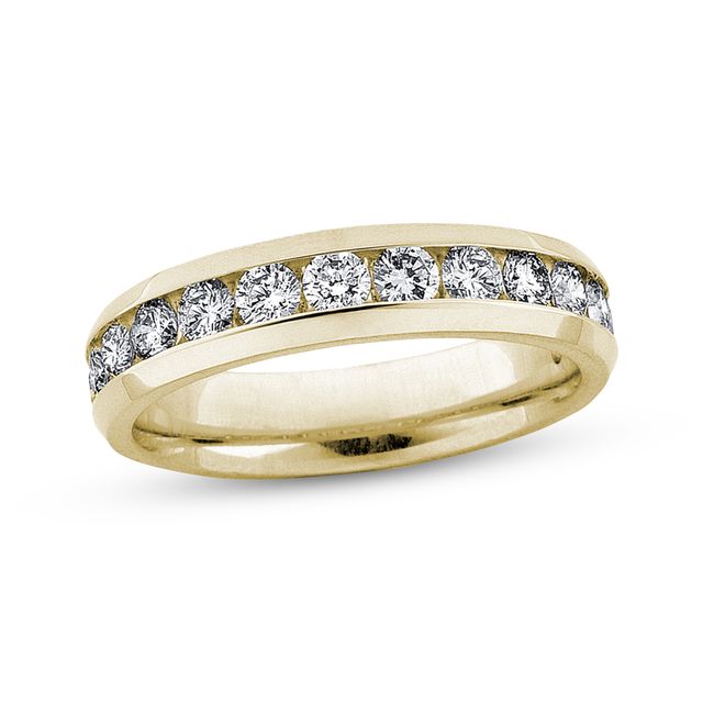 Previously Owned Round-Cut Diamond Anniversary Band 1 ct tw Round-cut 14K Yellow Gold