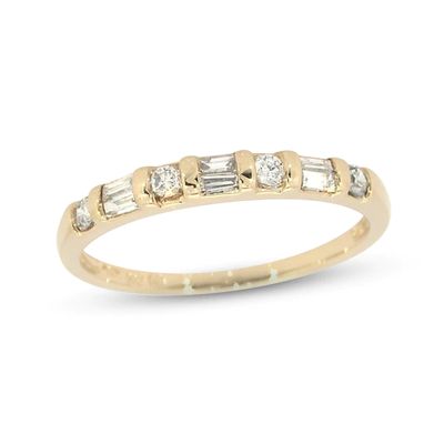 Previously Owned Diamond Anniversary Ring 1/4 ct tw 14K Yellow Gold