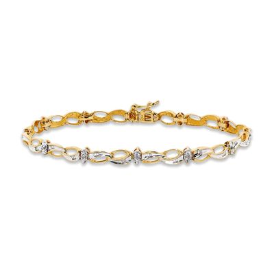 Previously Owned Diamond Bracelet 1/4 ct tw 10K Yellow Gold