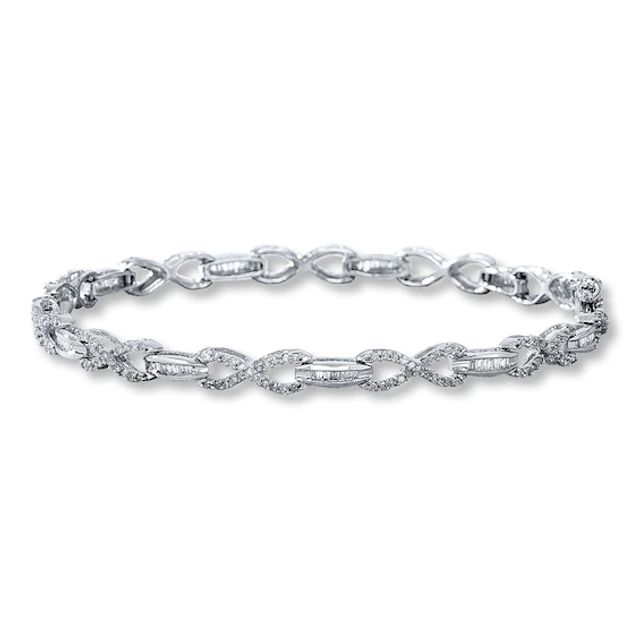 Previously Owned Bracelet 1 ct tw Diamonds 10K White Gold