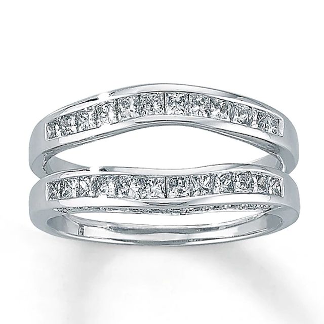 Previously Owned Enhancer 3/4 ct tw Diamonds 14K White Gold