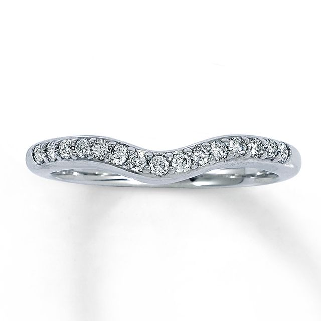 Previously Owned Ring 1/4 ct tw Round-cut Diamonds 14K White Gold