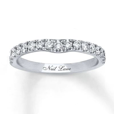 Neil Lane Wedding Band 1/2 ct tw Diamonds 14K White Gold