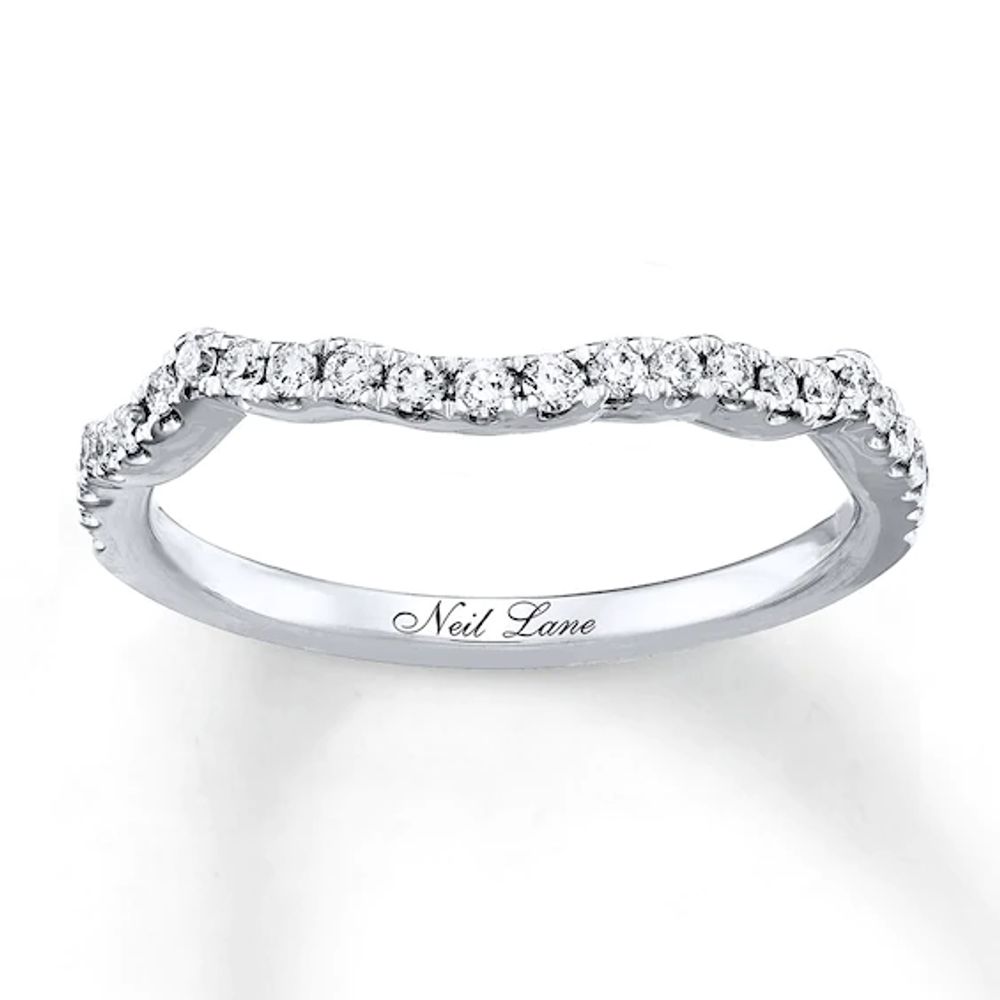 Neil Lane Wedding Band 1/4 ct tw Diamonds 14K White Gold