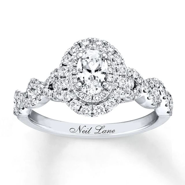 Kay Neil Lane Bridal Diamond Ring 1-1/6 cts tw 14K White Gold