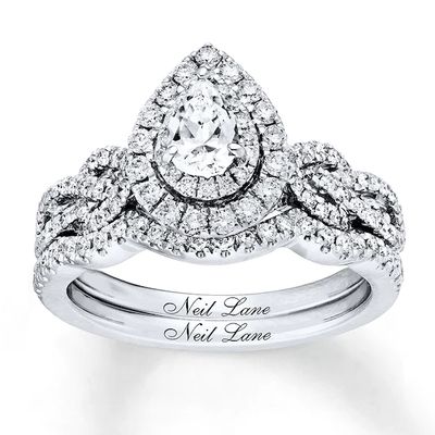 Neil Lane Bridal Set 1 ct tw Diamonds 14K White Gold