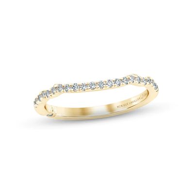 Monique Lhuillier Bliss Diamond Wedding Band 1/5 ct tw Round-cut 18K Gold