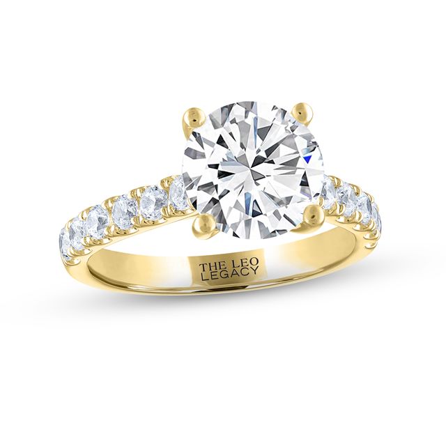 THE LEO Legacy Lab-Created Diamond Engagement Ring -/ ct tw 14K Gold
