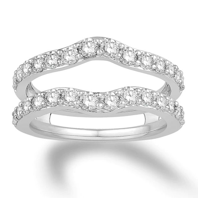 Kay Diamond Enhancer Ring 1-1/4 ct tw Round-cut 14K White Gold