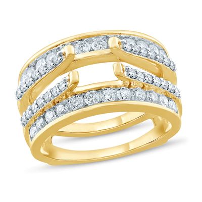 Diamond Enhancer Band 1 ct tw Round-cut 14K Yellow Gold