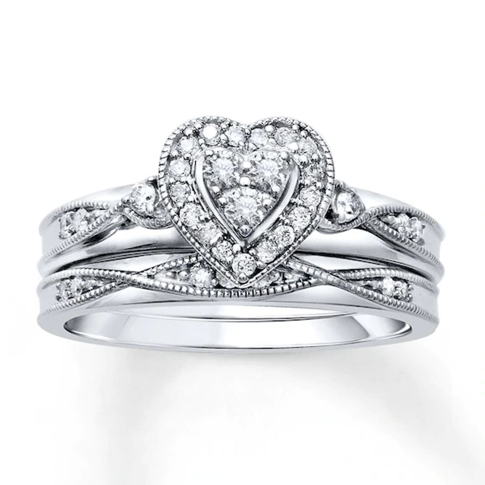 Diamond Ring 1 ct tw 10K White Gold | Kay
