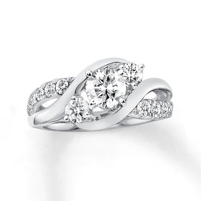 Kay Diamond Engagement Ring 1 Carat tw 14K White Gold