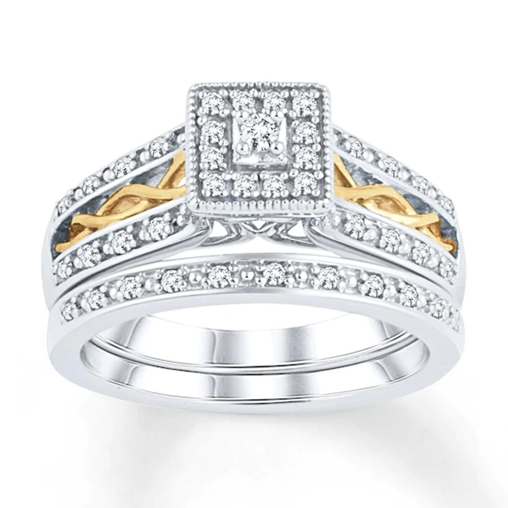 Kay Previously Owned Diamond Engagement Ring 3/4 ct tw Round-Cut 14K White  Gold - Size 4.25 | CoolSprings Galleria