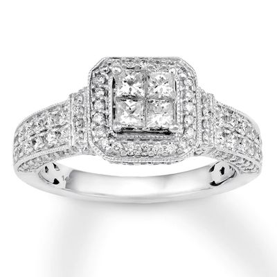 Kay Diamond Engagement Ring 1-1/4 ct tw 14K White Gold