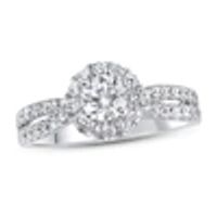 Lab-Created Diamonds by KAY Engagement Ring 1-1/4 ct tw 14K White Gold