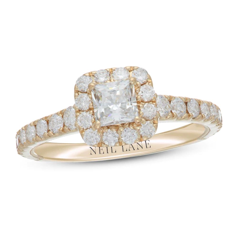 Neil Lane Diamond All-In-One Halo Engagement Wedding Ring White Gold 14k  2.80ctw - Wilson Brothers Jewelry