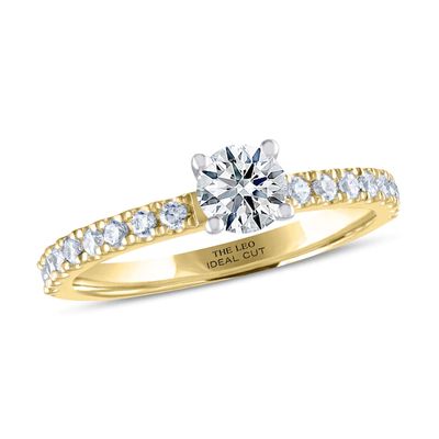 Kay THE LEO Ideal Cut Diamond Engagement Ring -/ ct tw 14K Gold