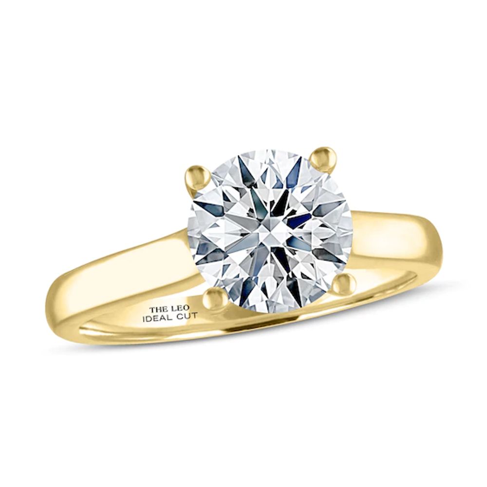 Kay THE LEO Ideal Cut Diamond Solitaire Engagement Ring 1-1/2 ct tw 14K  White Gold | CoolSprings Galleria
