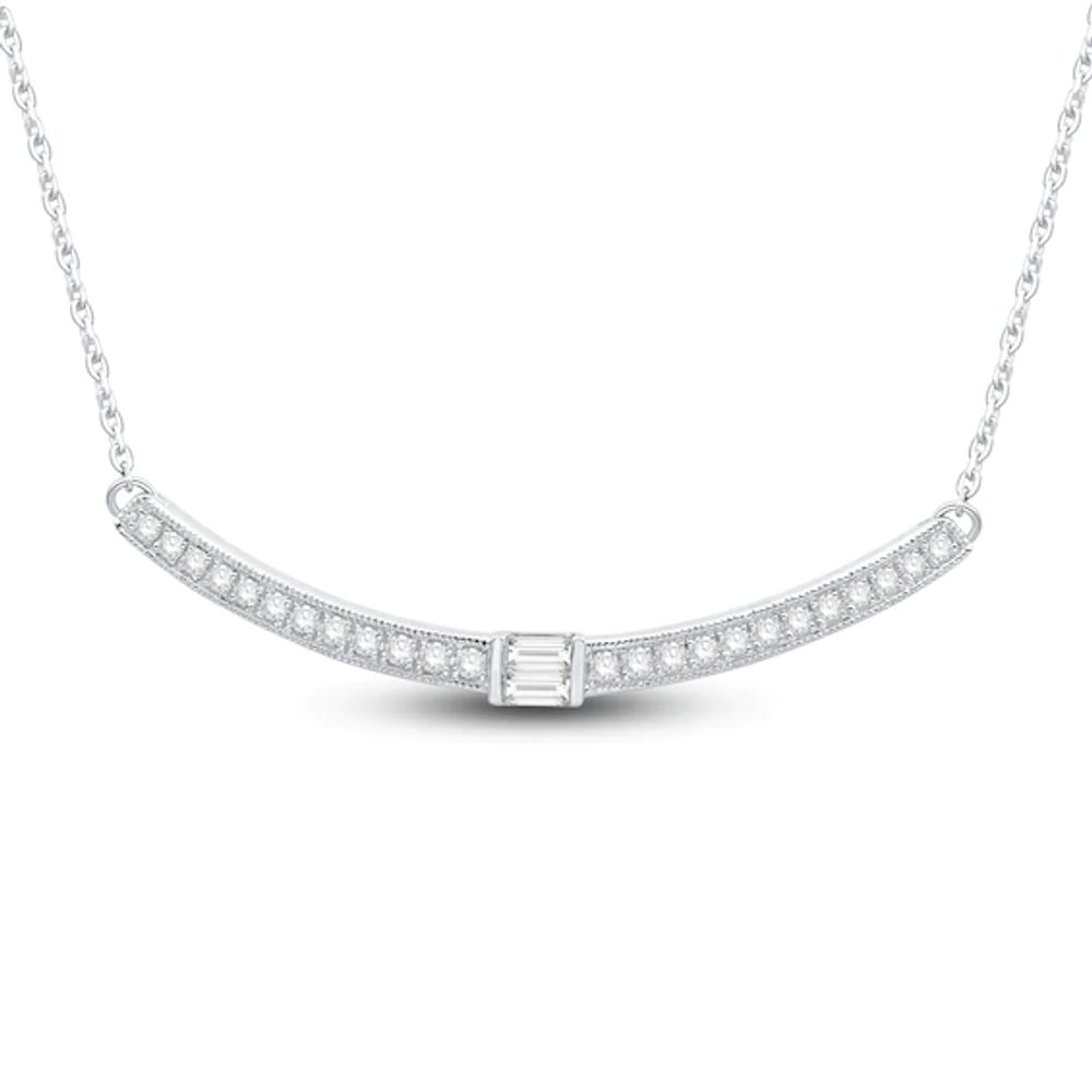 Kay Neil Lane Diamond Necklace 1/3 ct tw 14K Rose Gold | Westland Mall
