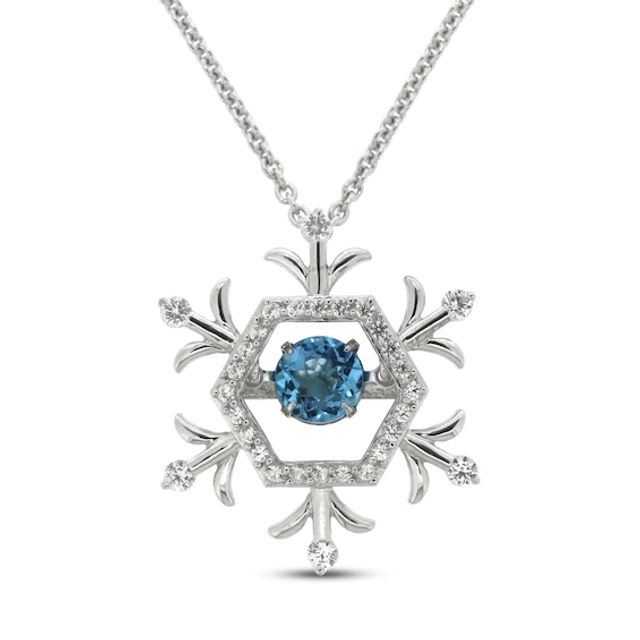 SANAG Women Snowflake Crystal Pendant Necklace India | Ubuy