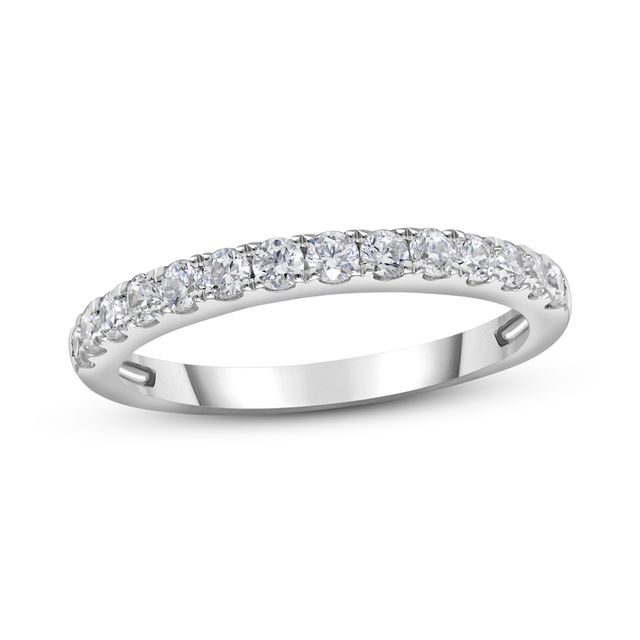 Kay Outlet Diamond Wedding Band 1 ct tw Round-cut 14K White Gold