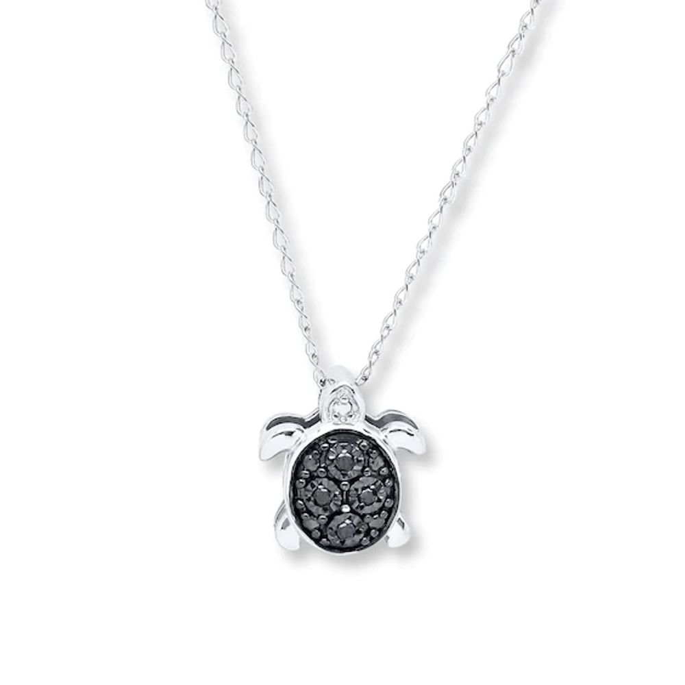 Kay Peridot Turtle Necklace Sterling Silver | Hamilton Place