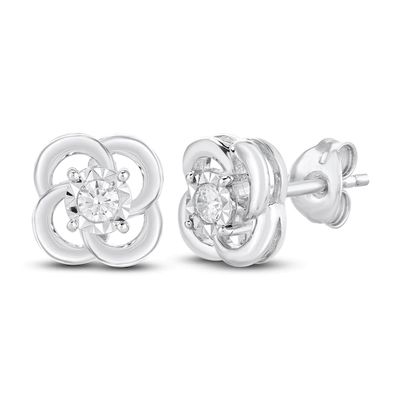 Kay Outlet Diamond Earrings 14 ct tw 10K White Gold  Brazos Mall