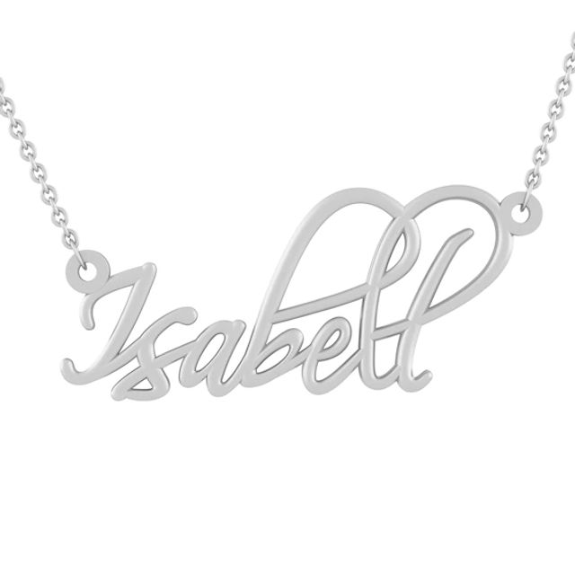 Nameplate Necklace (1 Name)