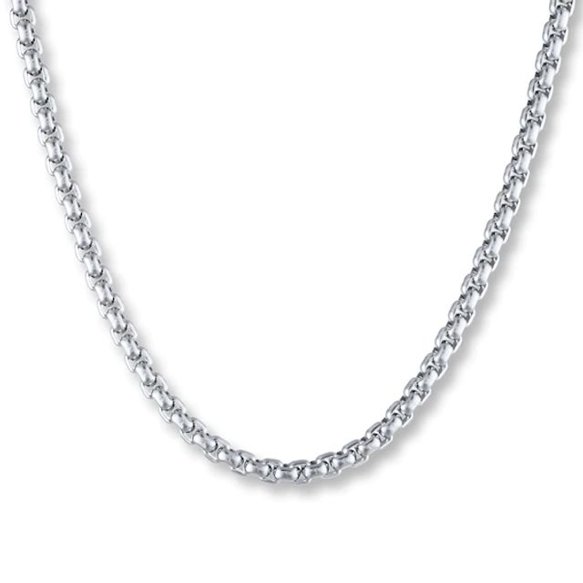 Chain Necklace Stainless Steel 22"